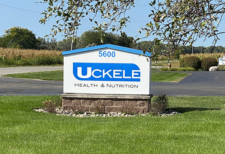 Uckele Sign