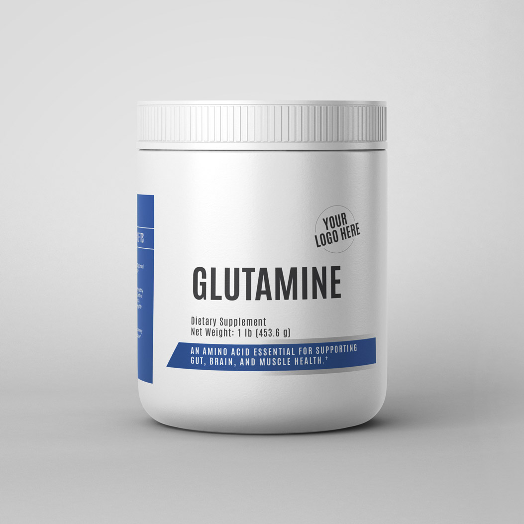 Glutamine Jar